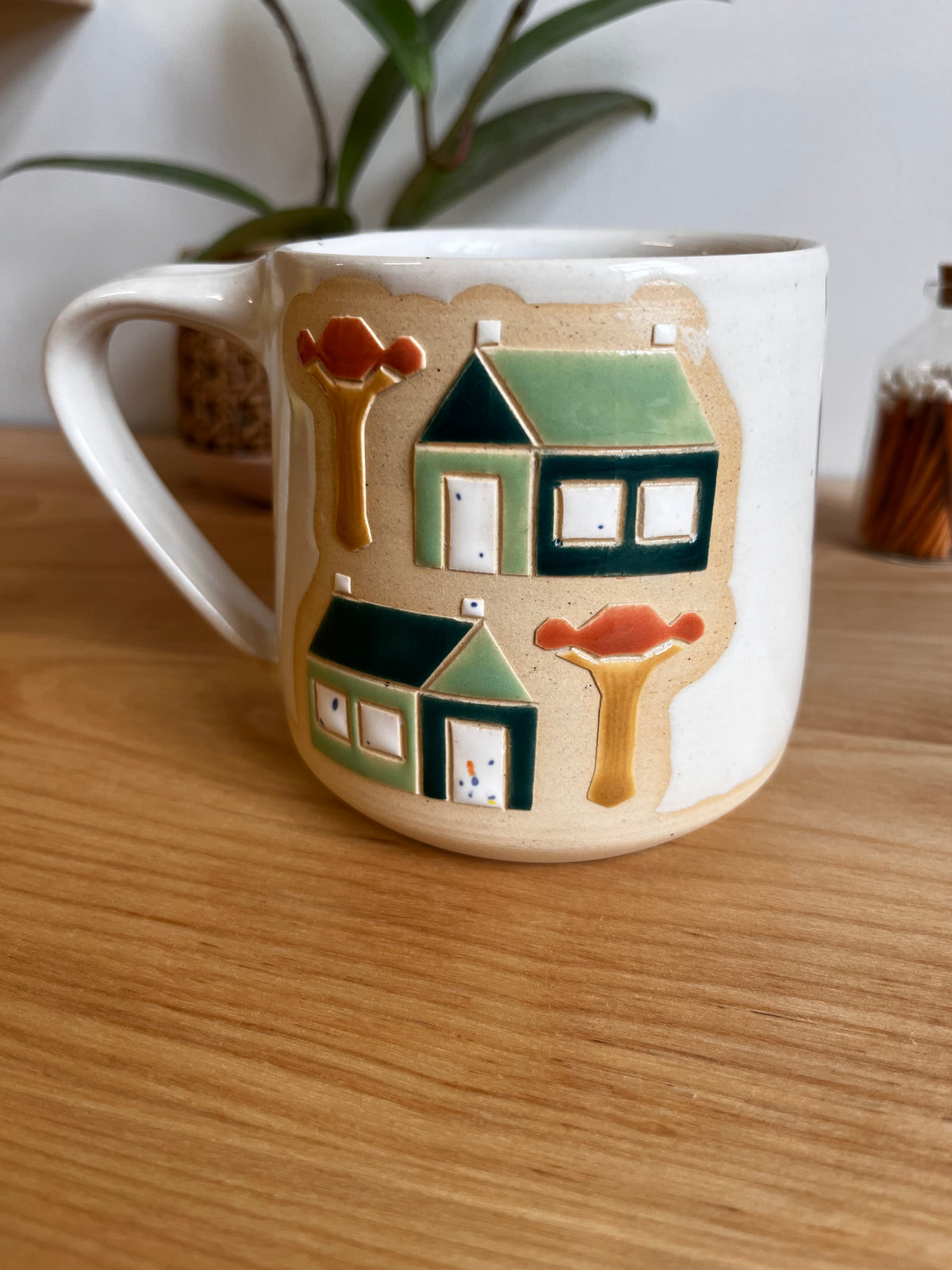 Tall Fall Quilt Mug -31-