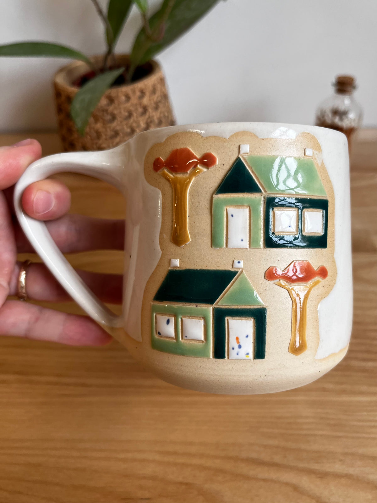 Tall Fall Quilt Mug -31-
