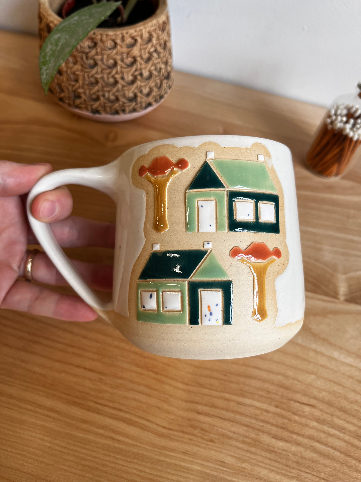 Tall Fall Quilt Mug -31-