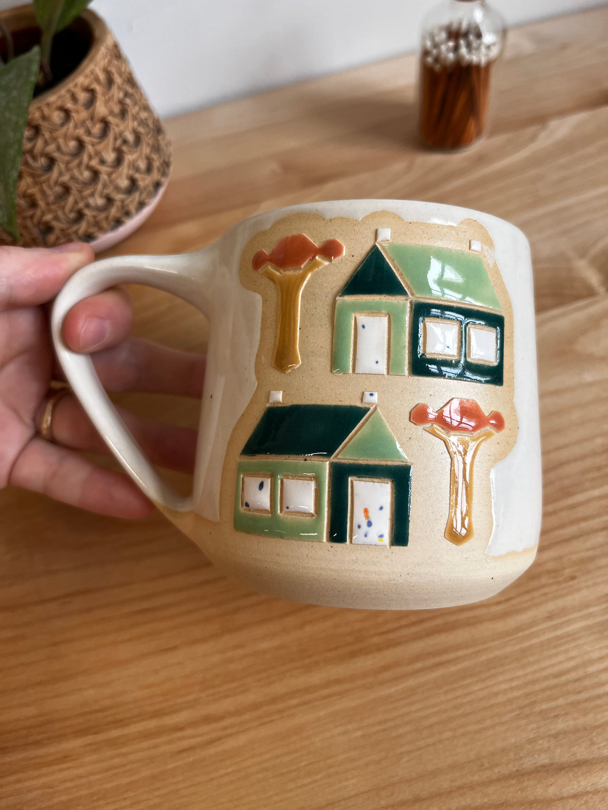 Tall Fall Quilt Mug -31-