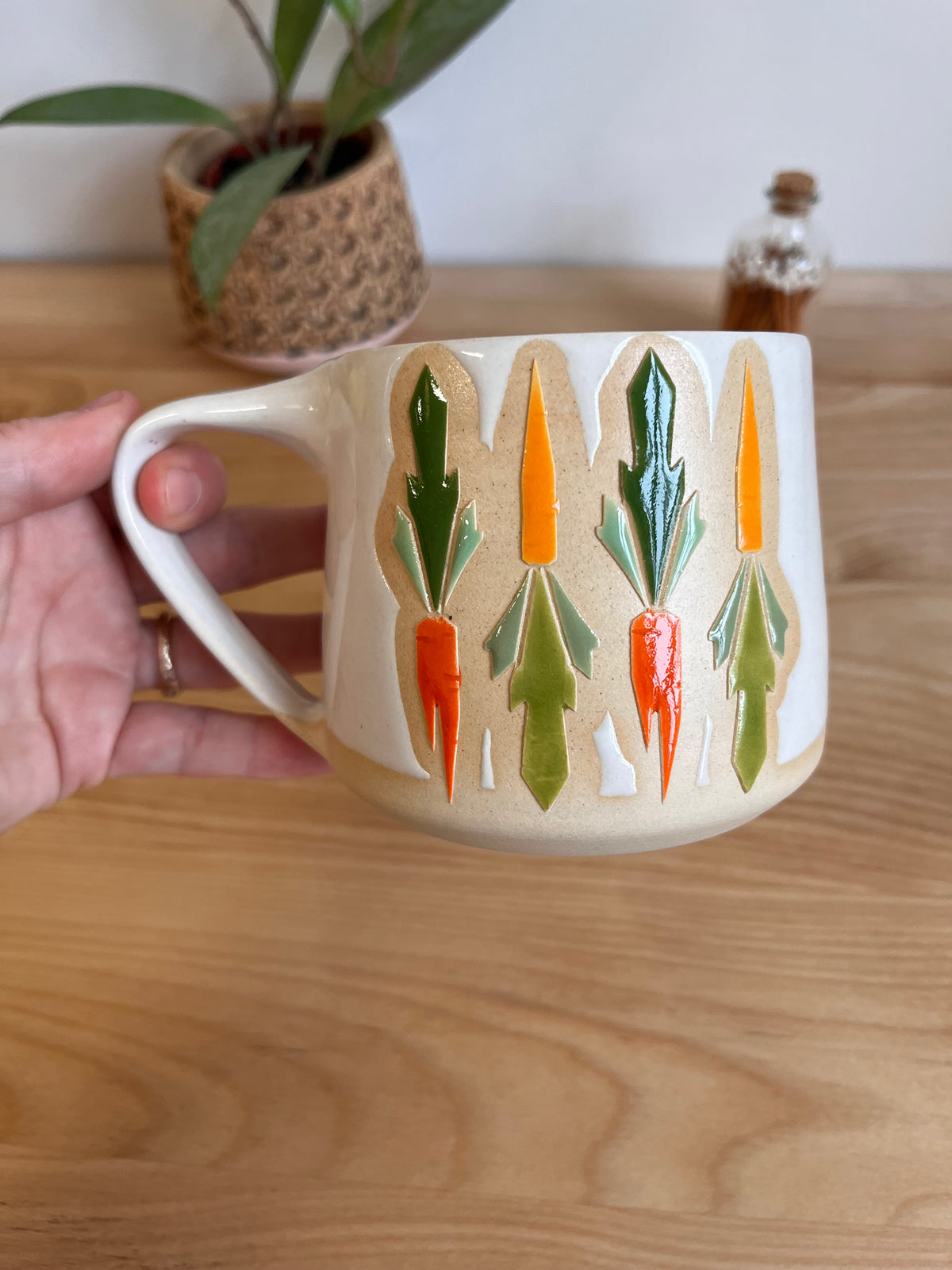 Tall Fall Quilt Mug -32-