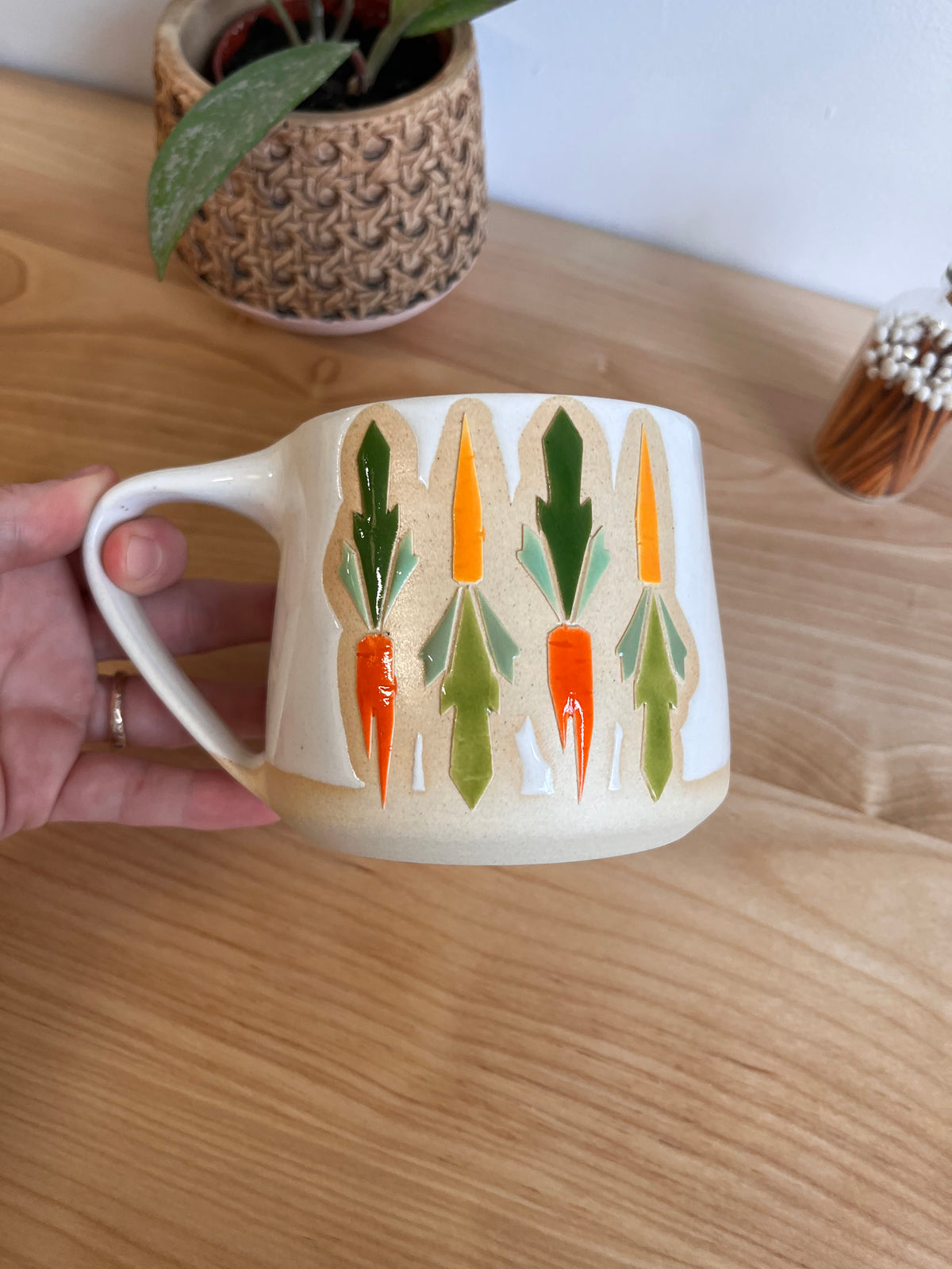 Tall Fall Quilt Mug -32-