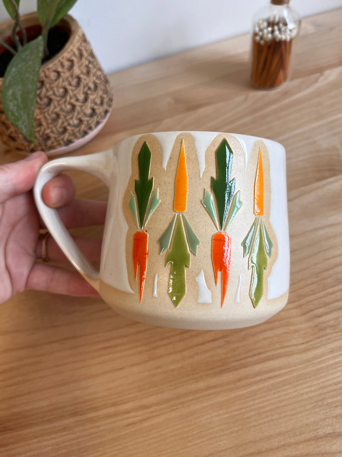 Tall Fall Quilt Mug -32-