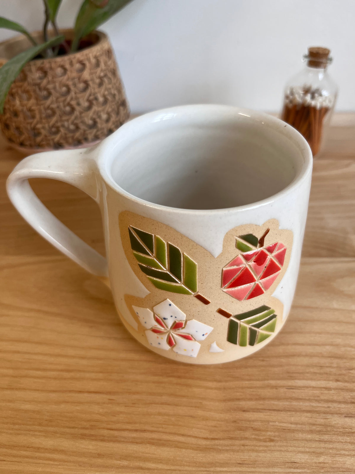 Tall Fall Quilt Mug -34-