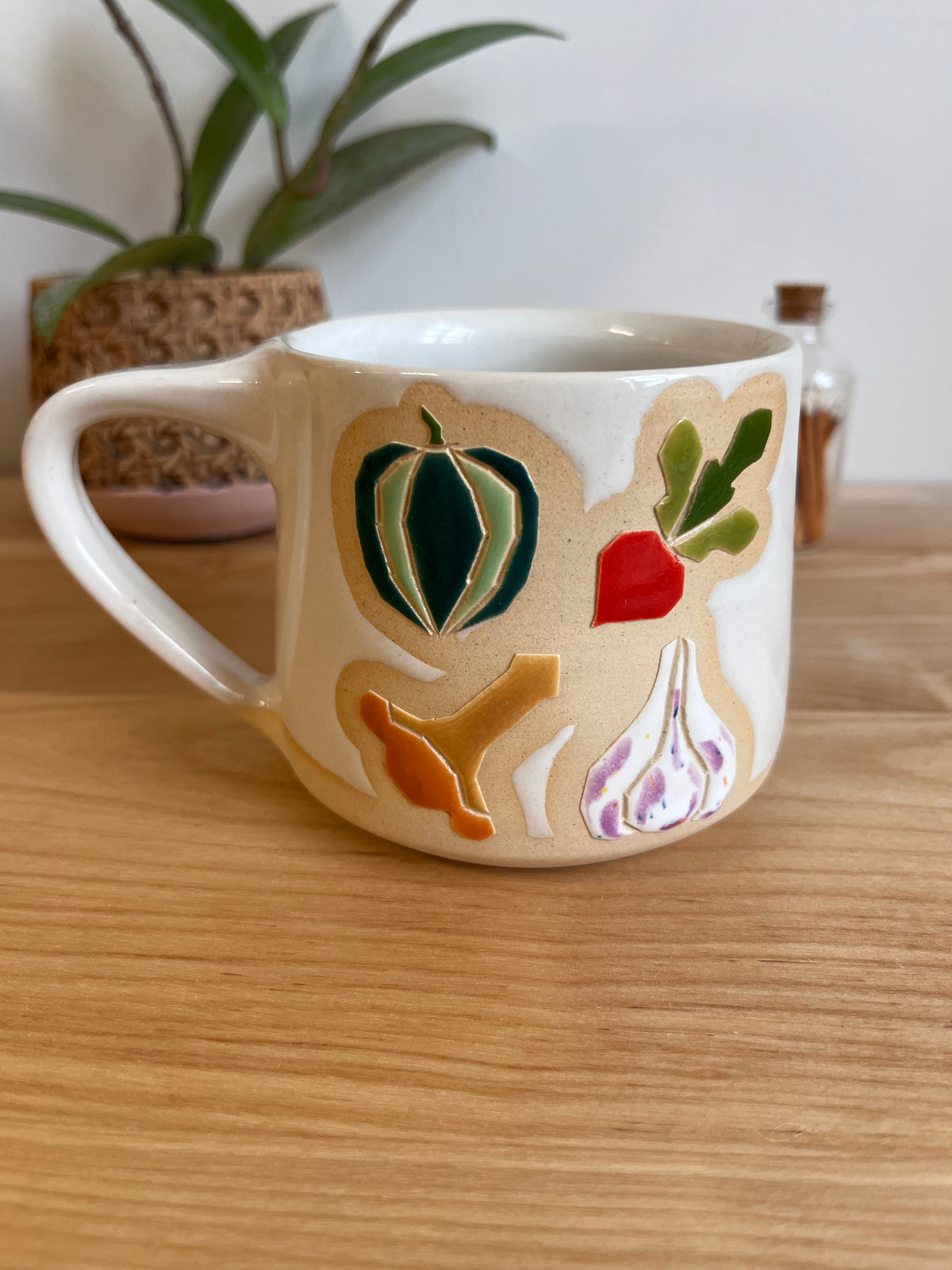 Tall Fall Quilt Mug -35-