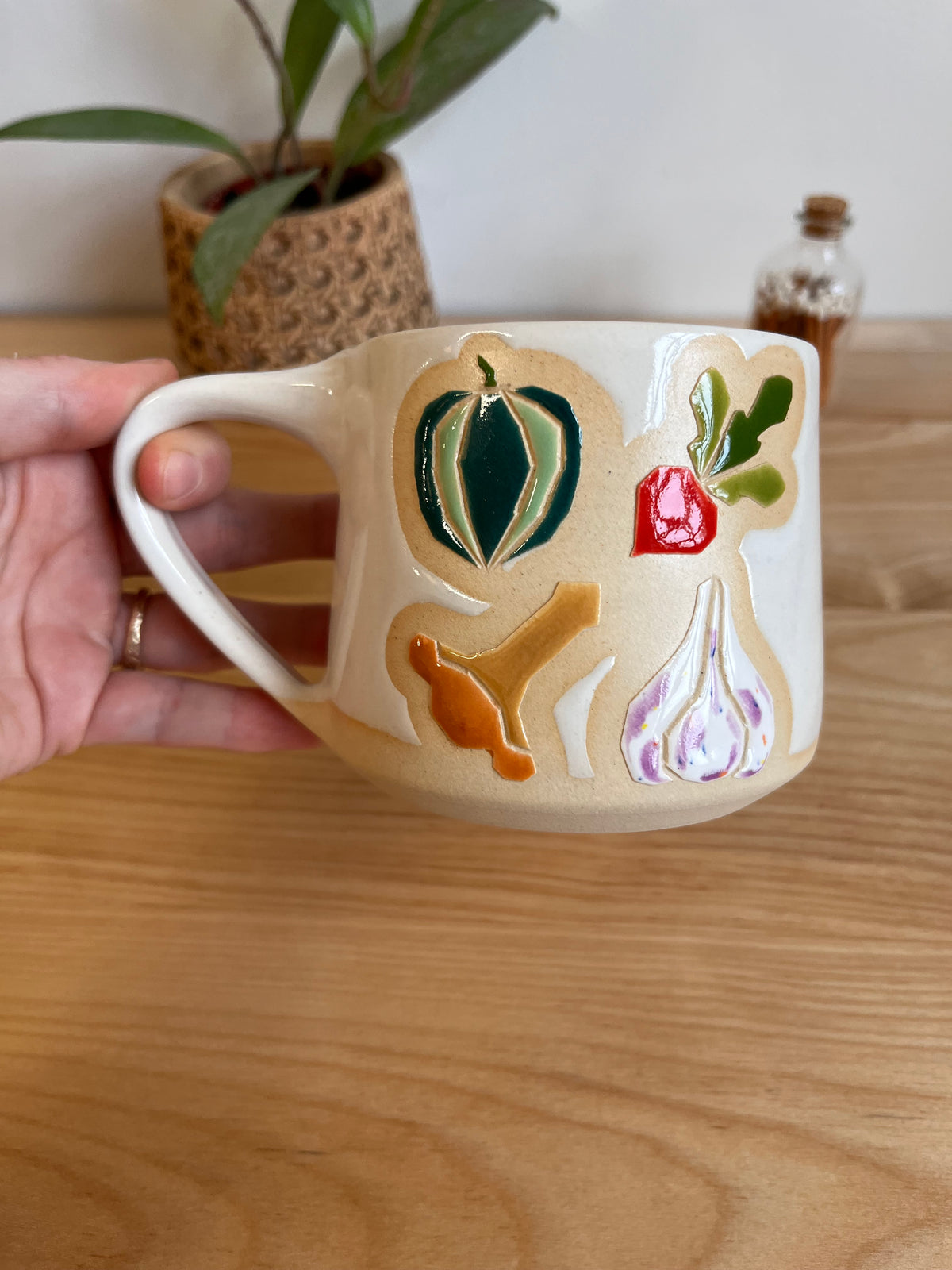 Tall Fall Quilt Mug -35-