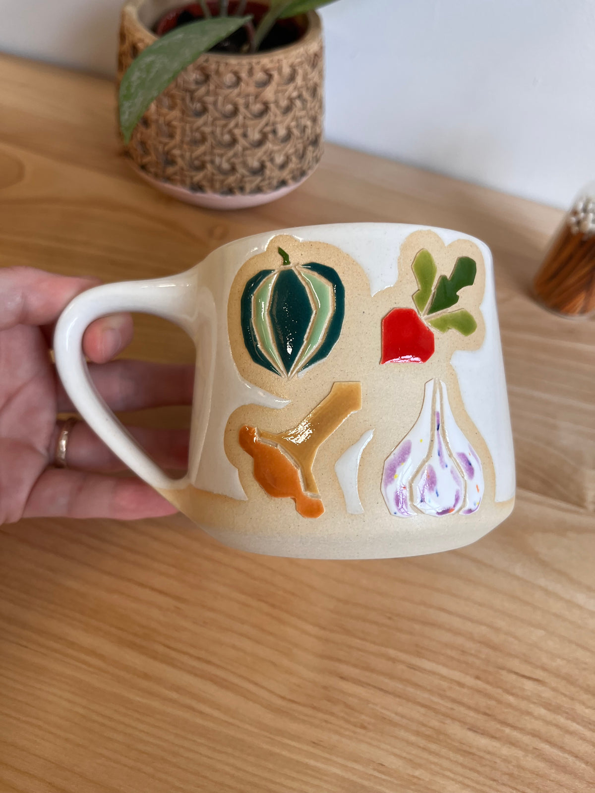 Tall Fall Quilt Mug -35-