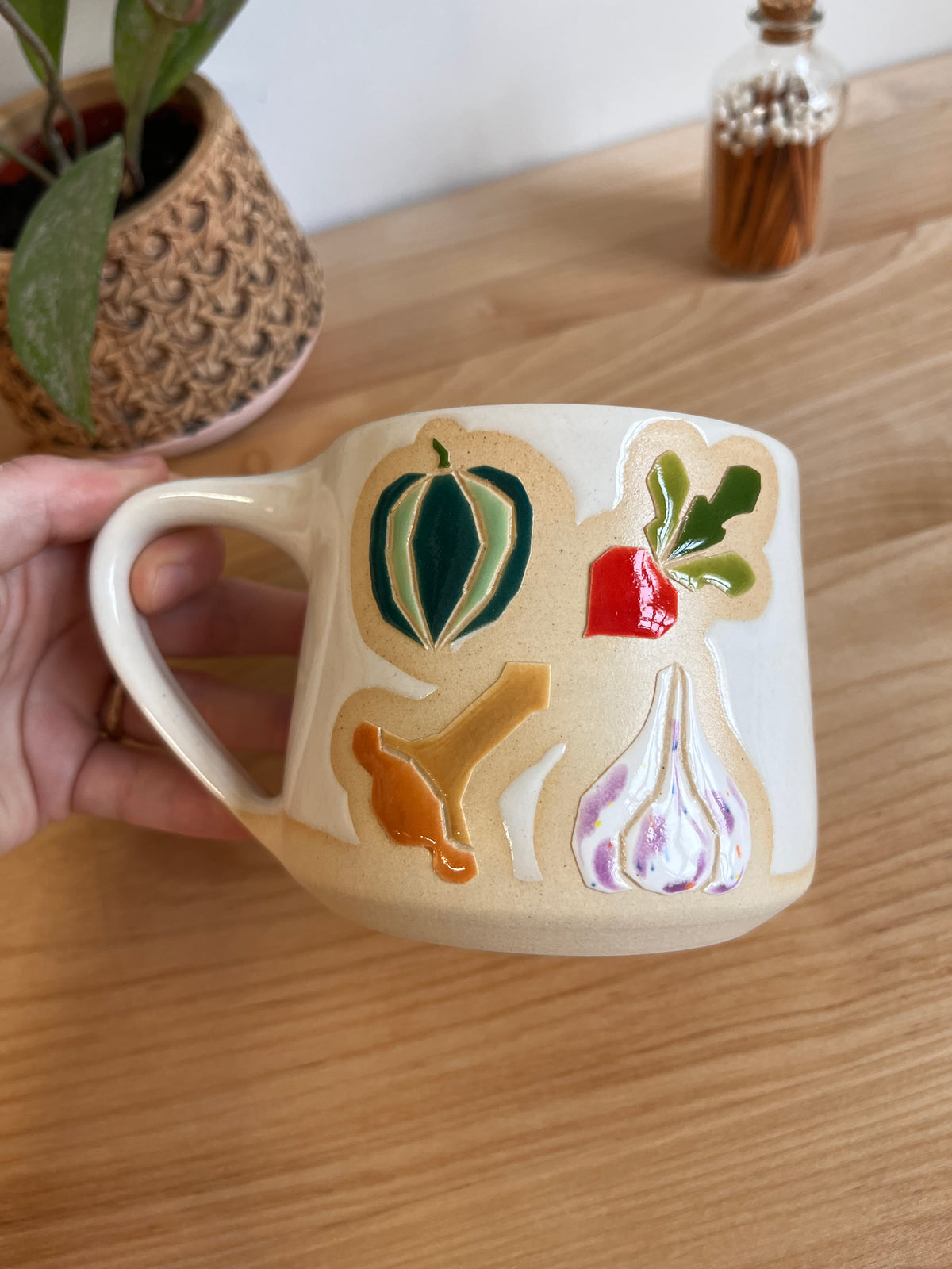 Tall Fall Quilt Mug -35-