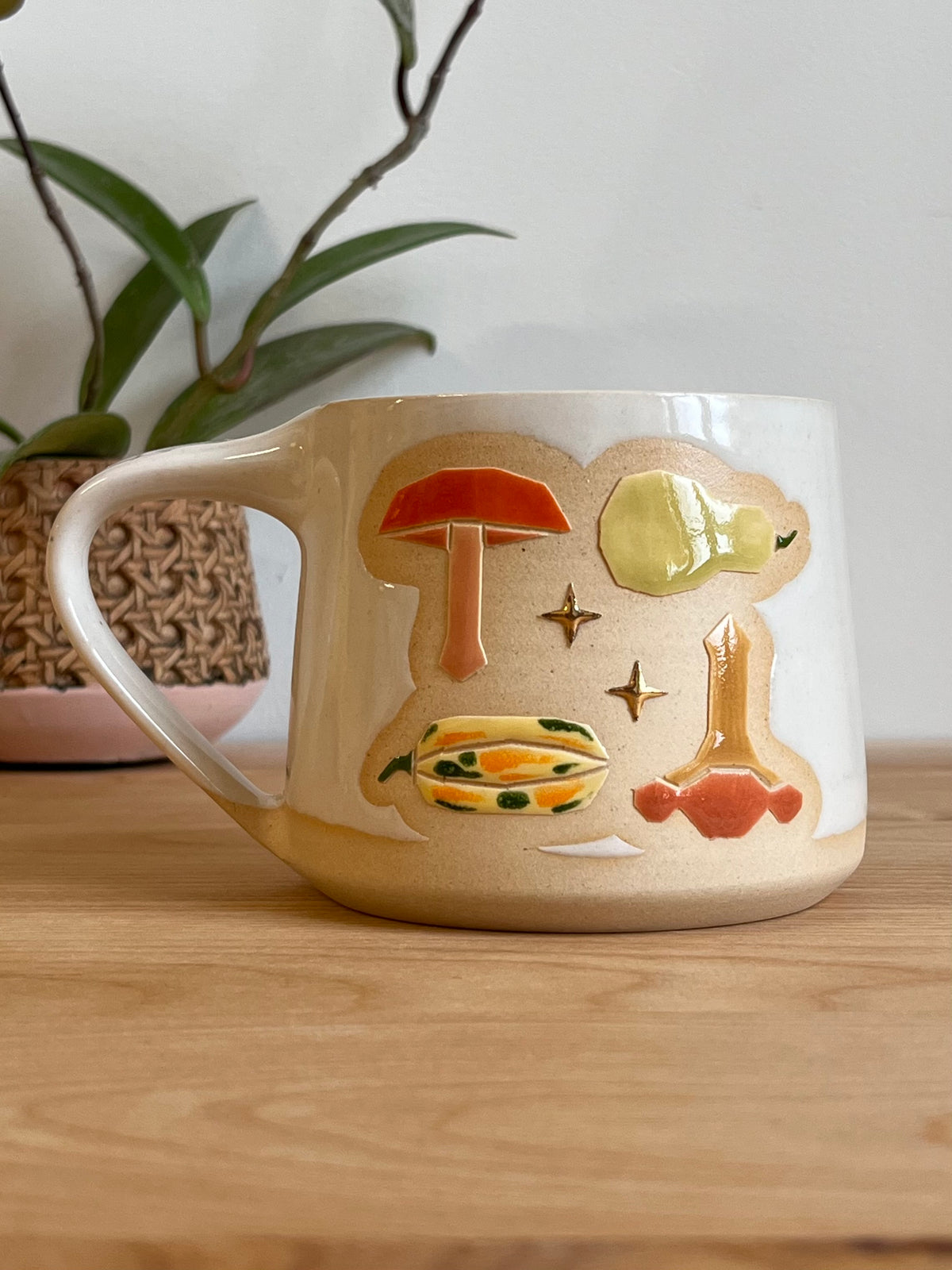 Tall Fall Quilt Mug -36-