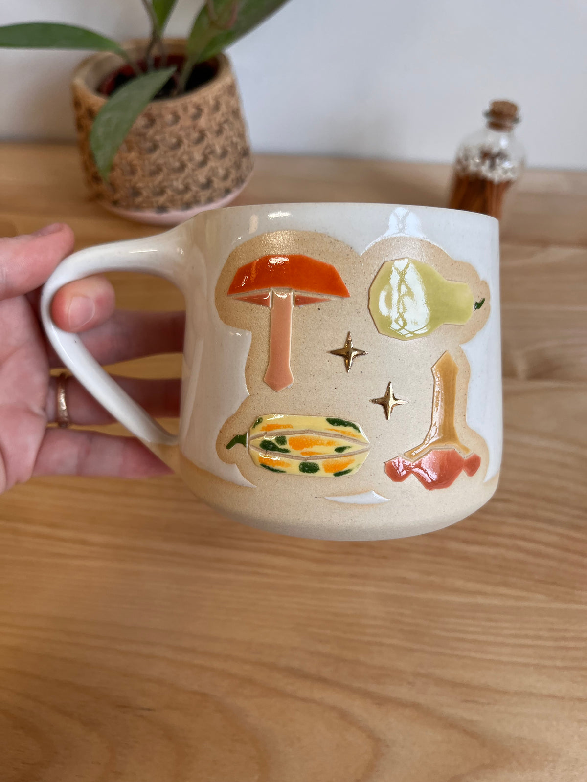 Tall Fall Quilt Mug -36-