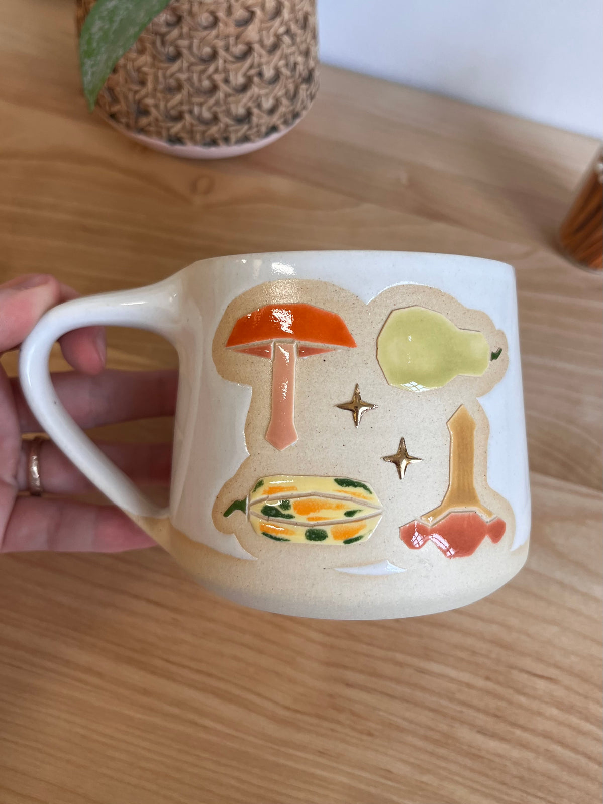 Tall Fall Quilt Mug -36-