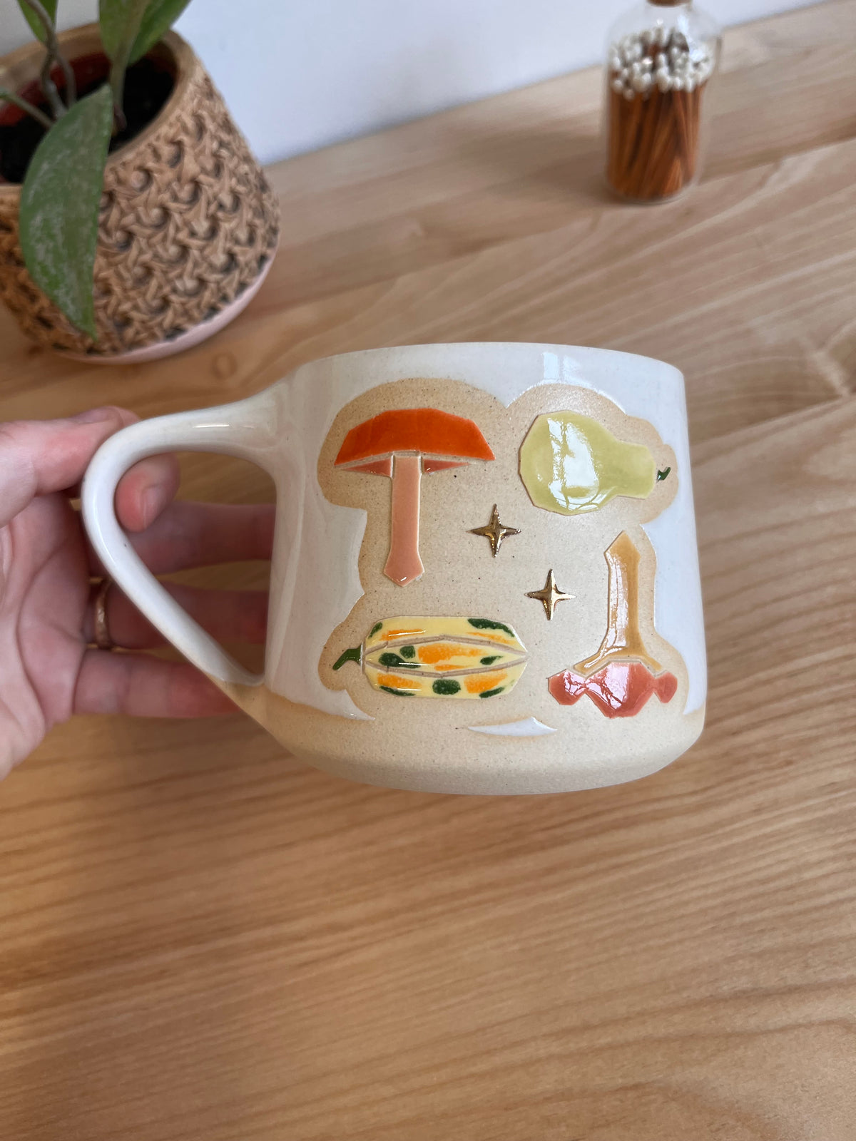 Tall Fall Quilt Mug -36-
