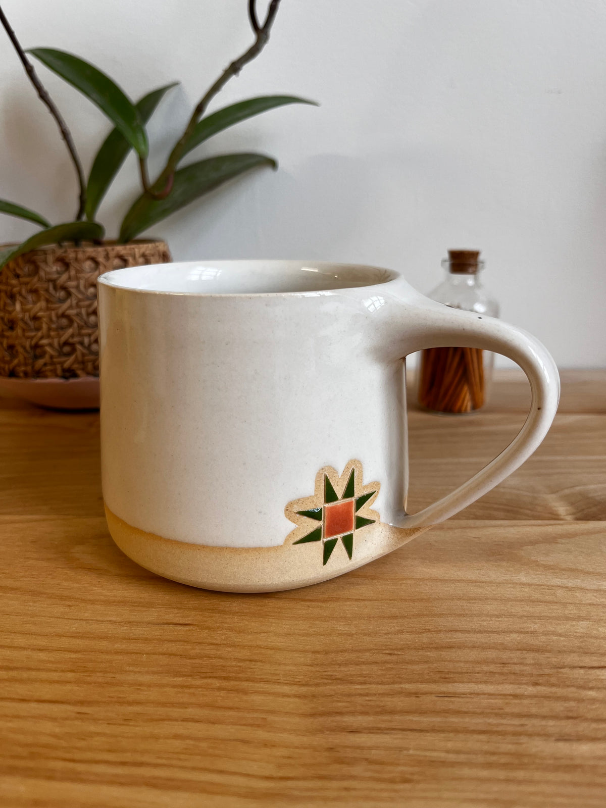 Tall Fall Quilt Mug -36-