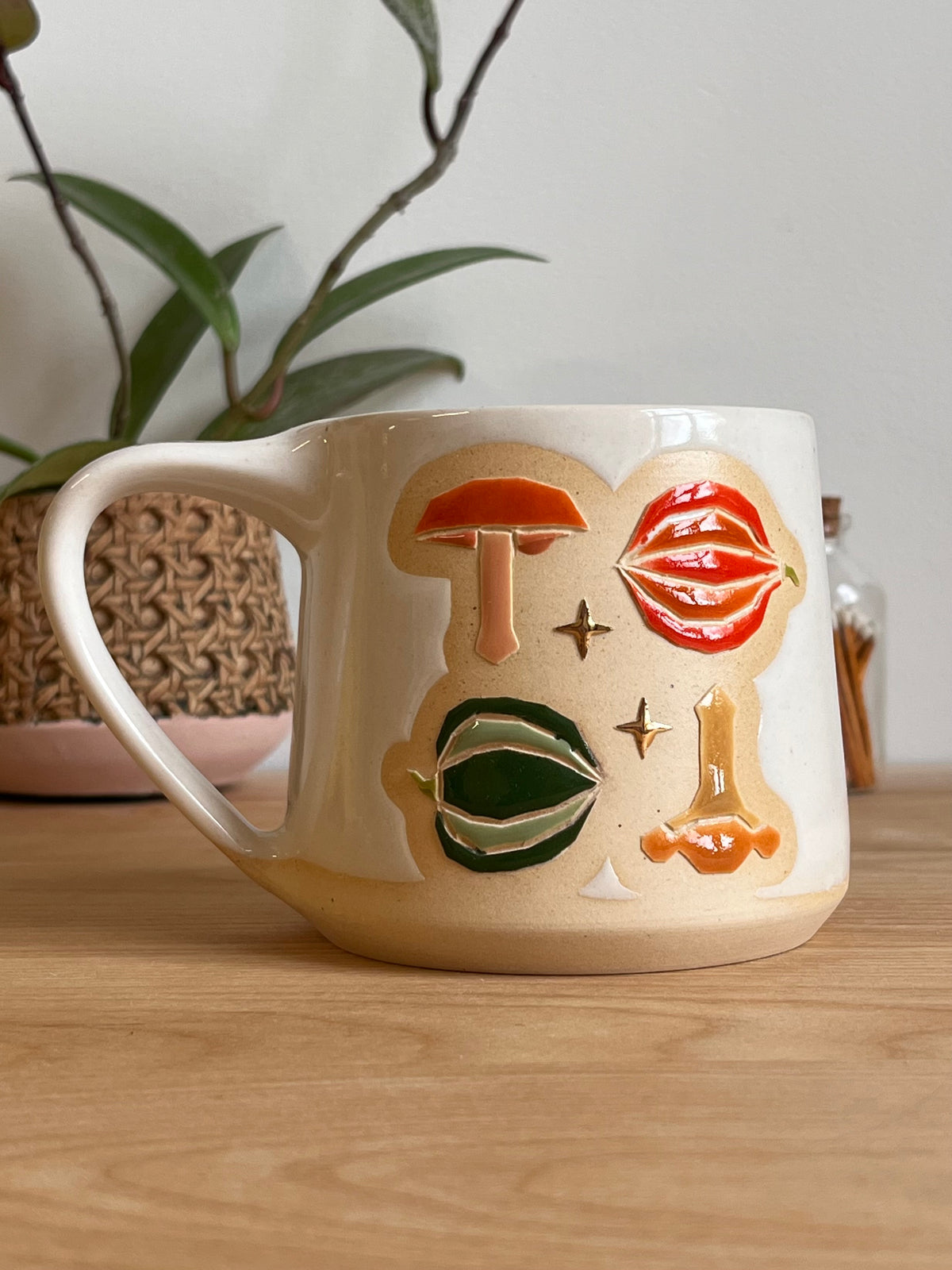Tall Fall Quilt Mug -38-