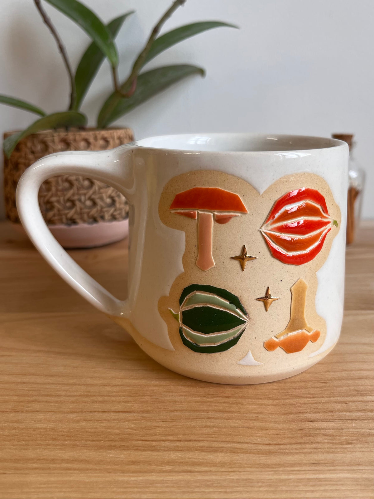 Tall Fall Quilt Mug -38-