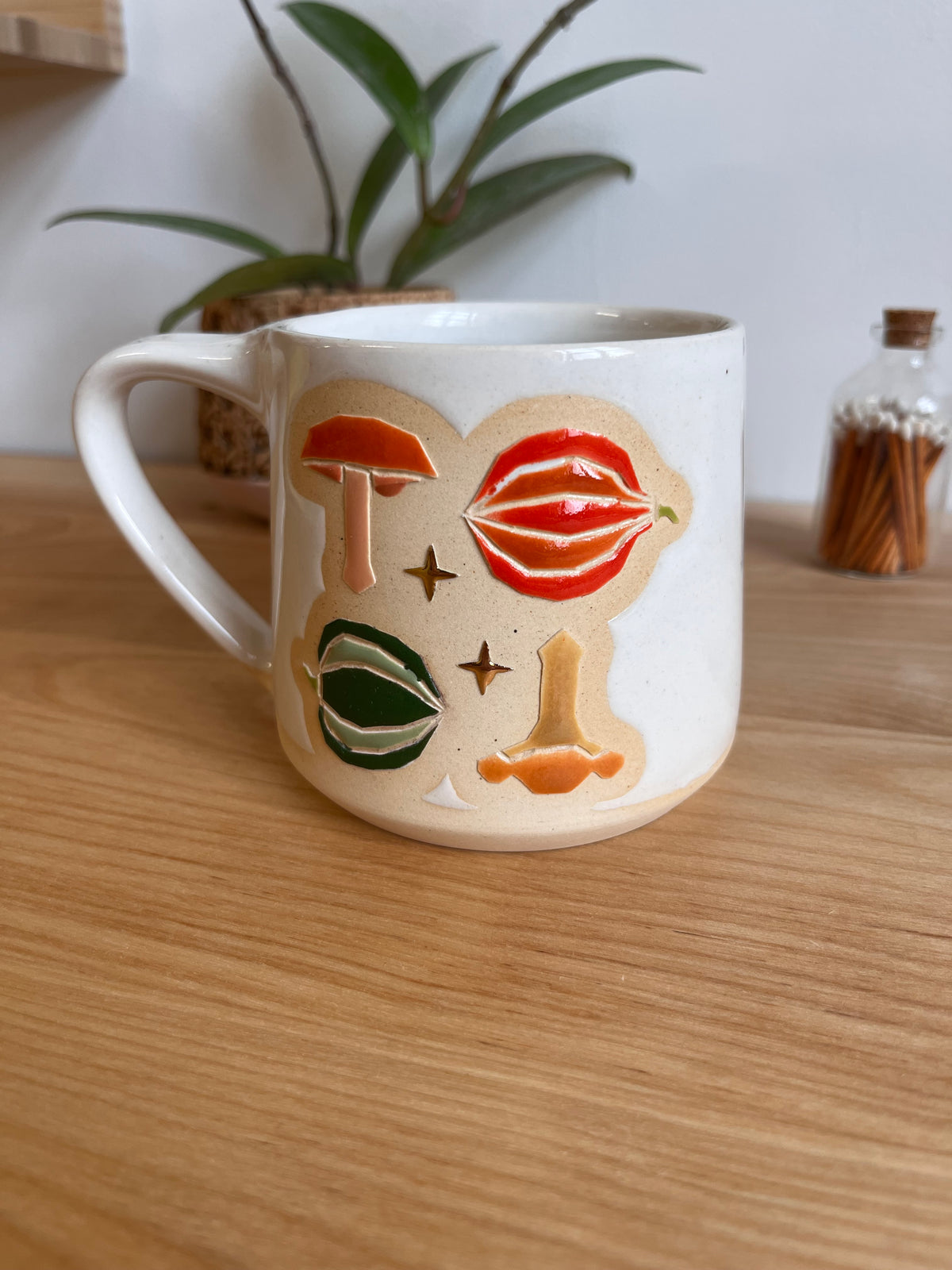 Tall Fall Quilt Mug -38-