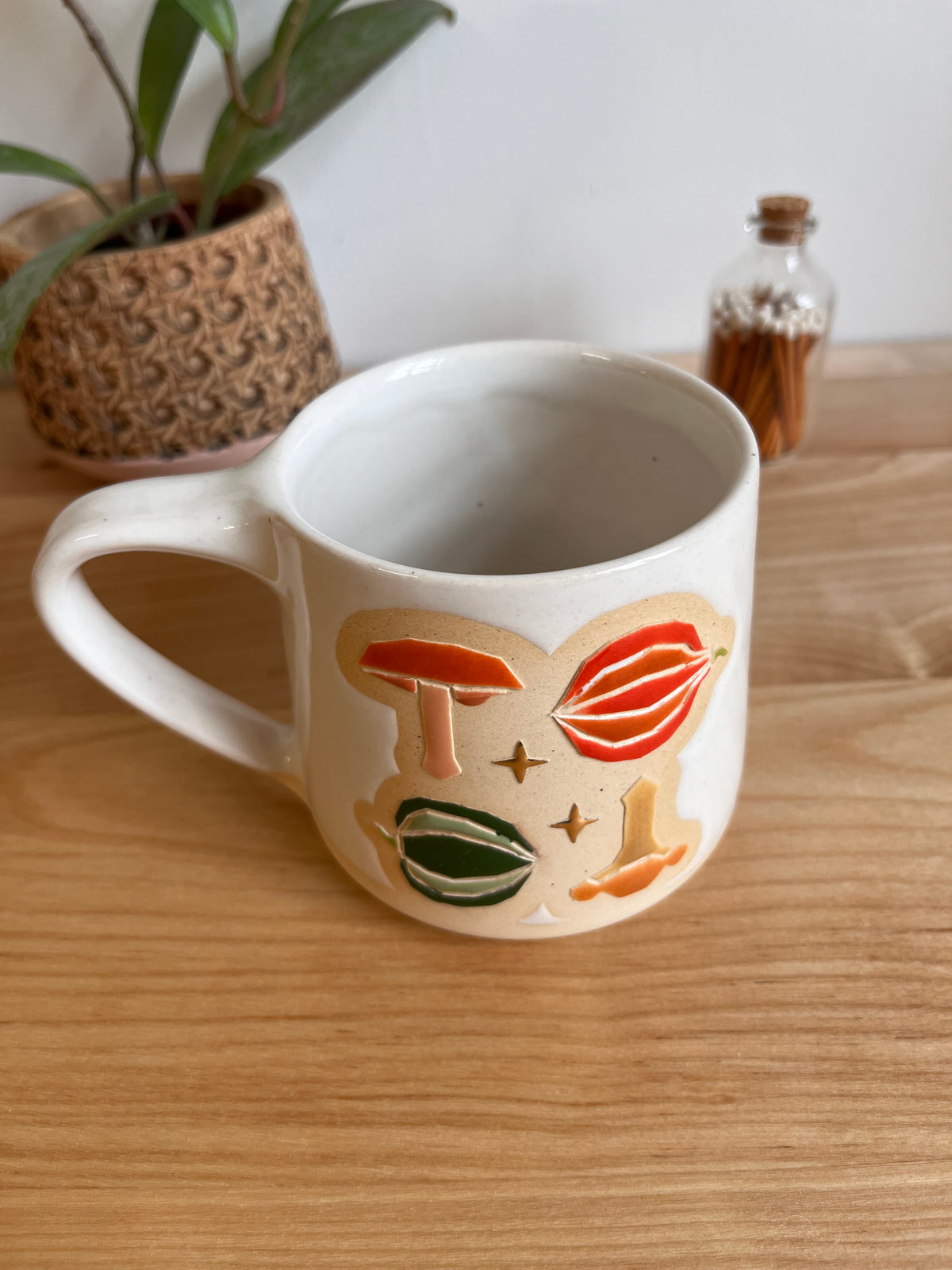 Tall Fall Quilt Mug -38-