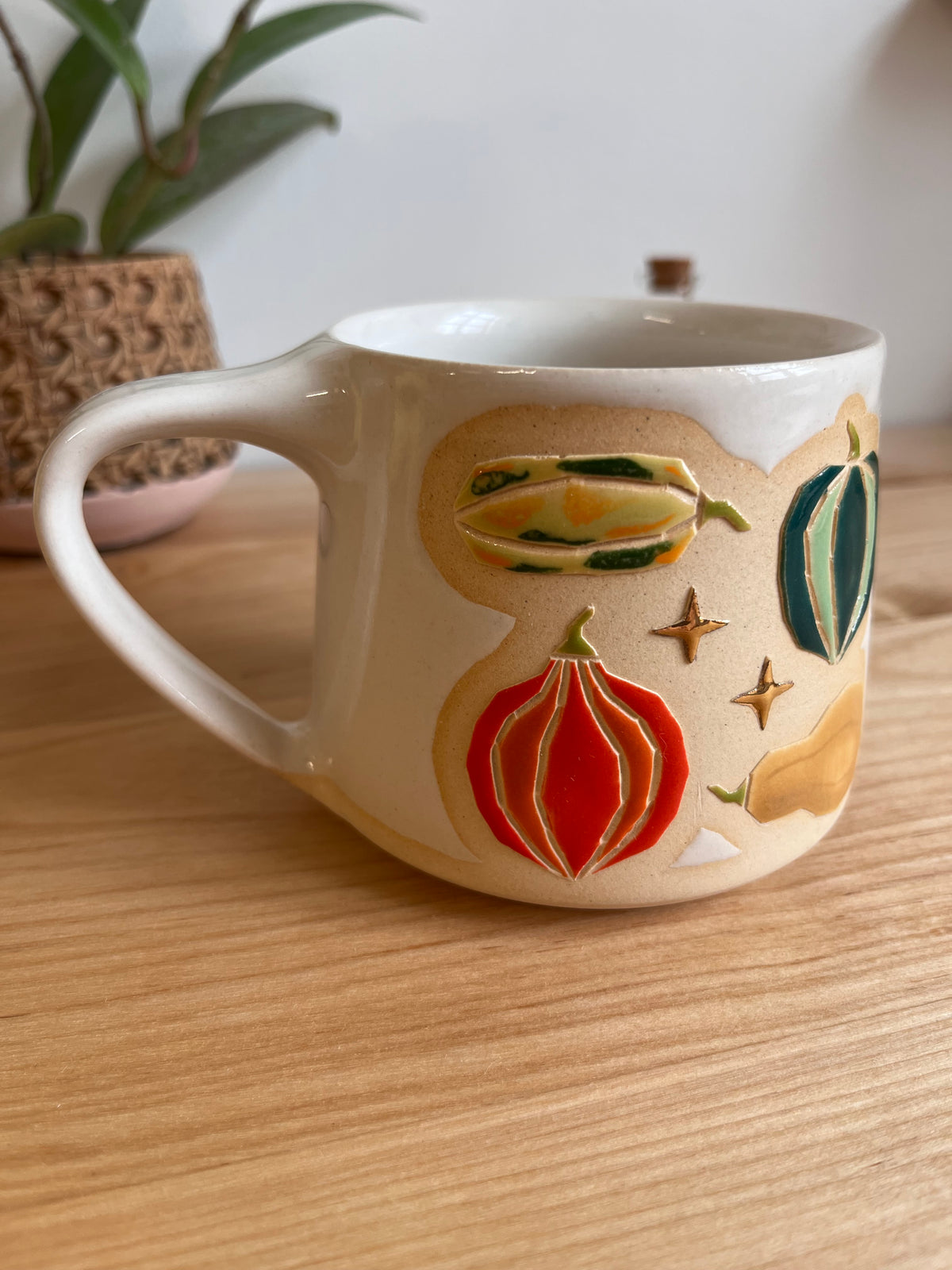 Tall Fall Quilt Mug -39-