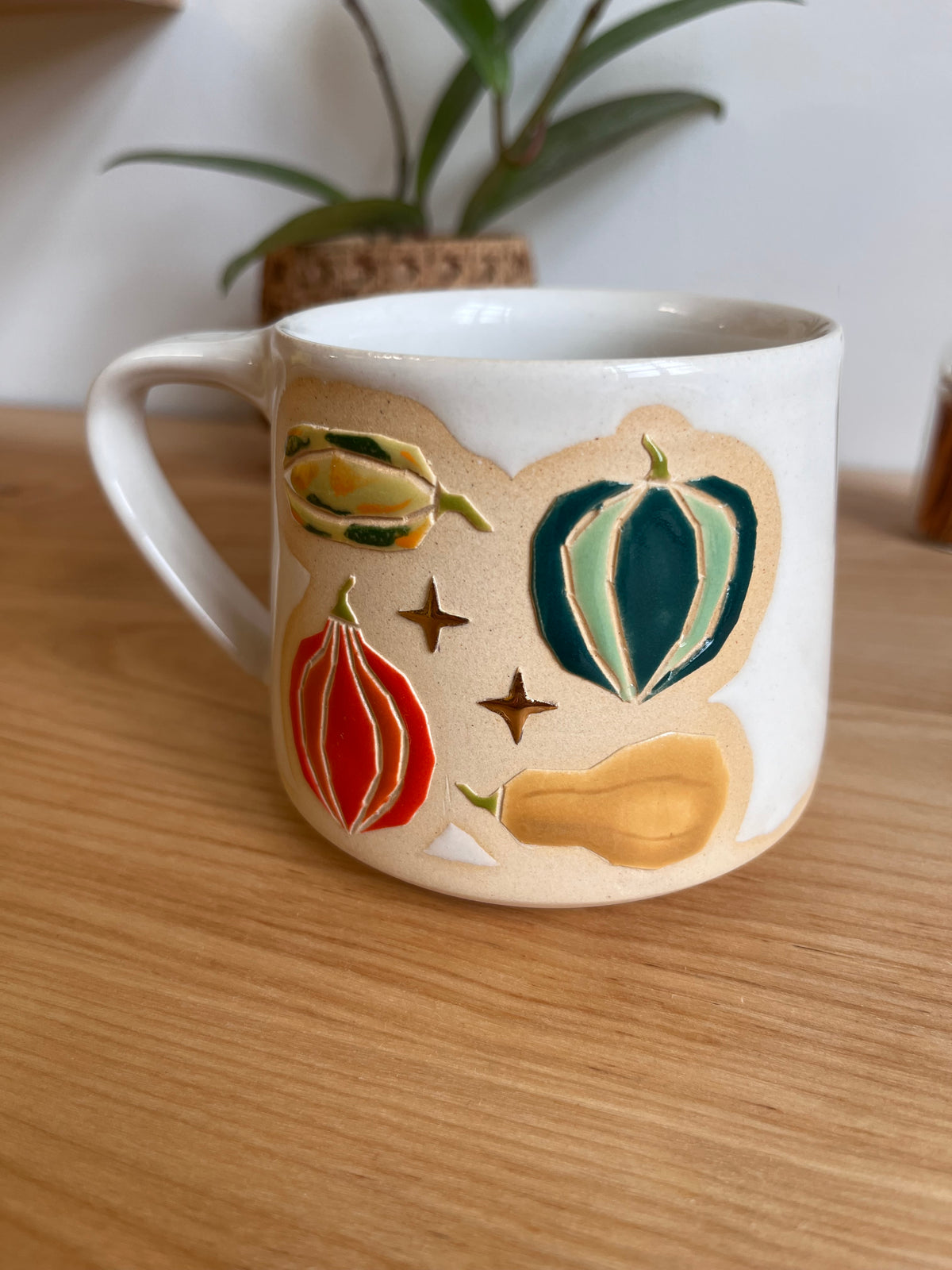 Tall Fall Quilt Mug -39-