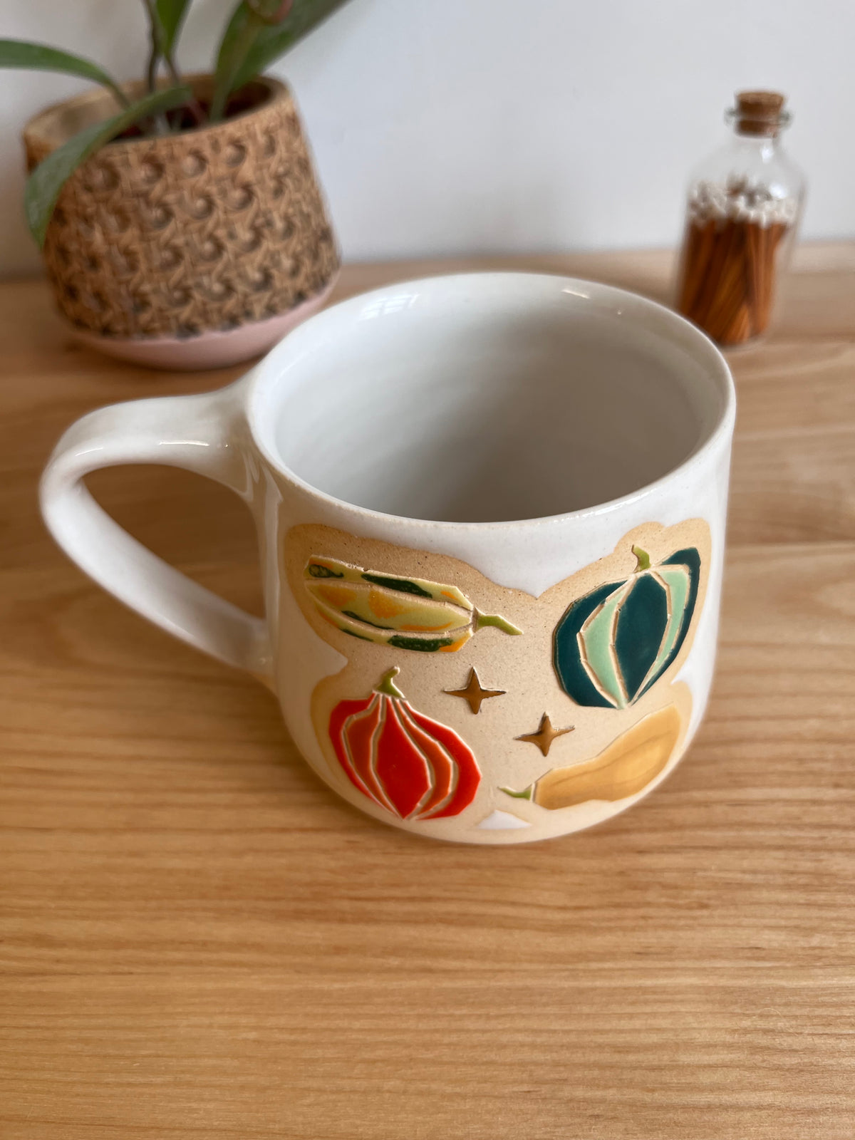 Tall Fall Quilt Mug -39-