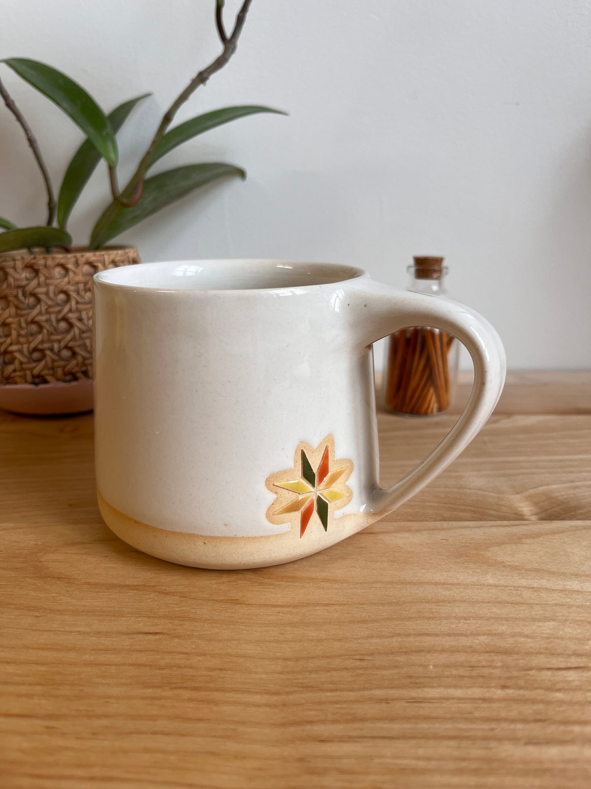 Tall Fall Quilt Mug -43-