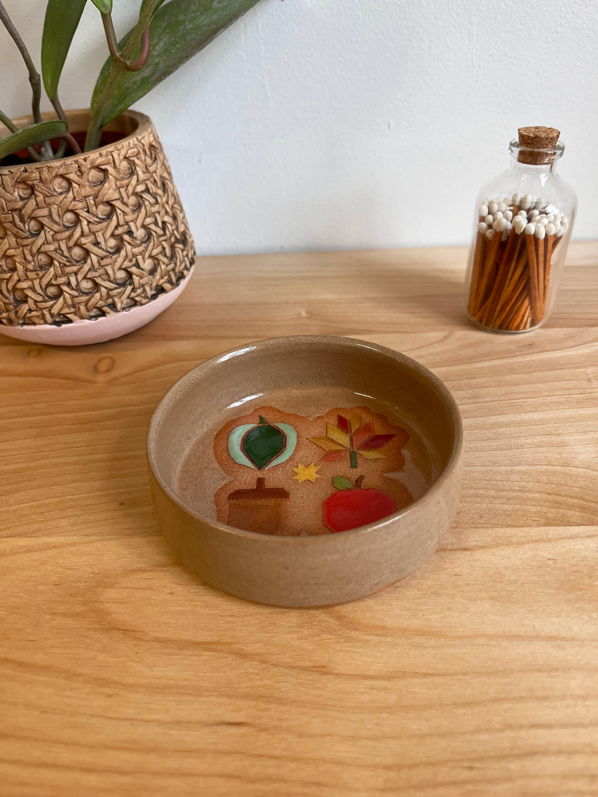 Quilt Trinket Dish -60-
