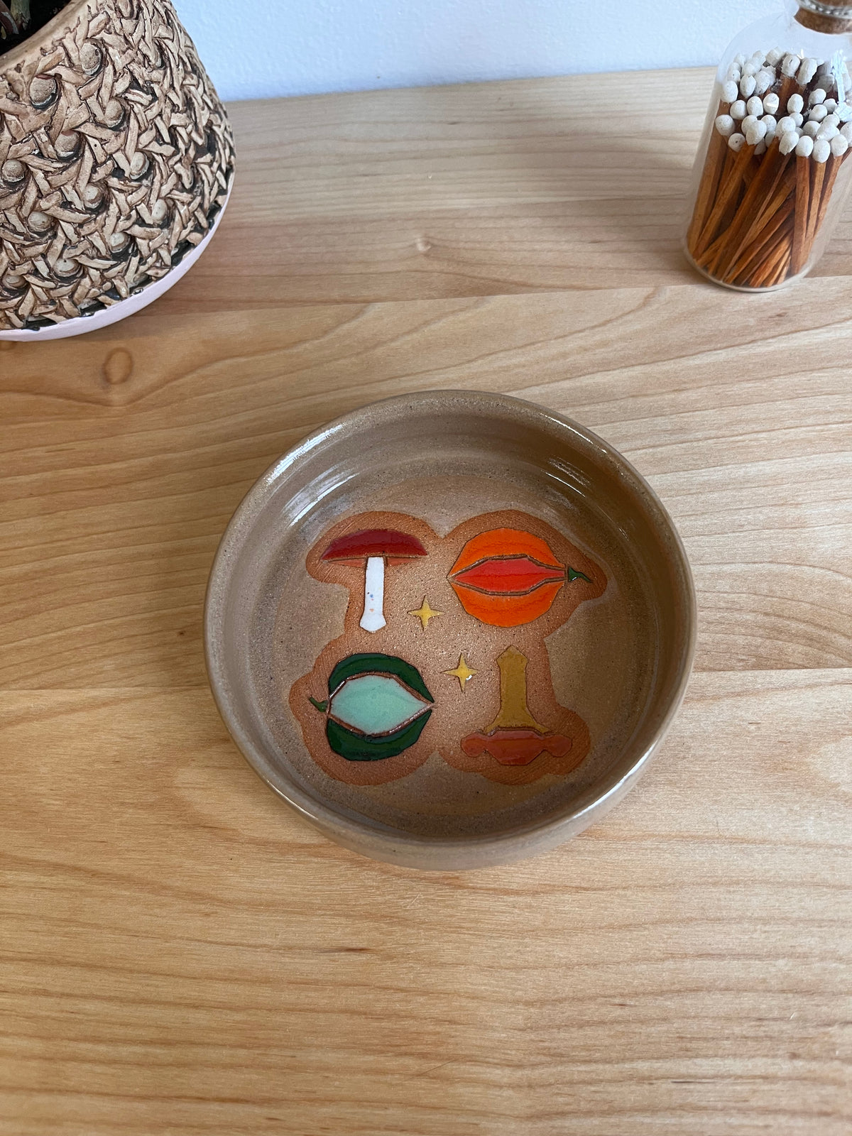 Quilt Trinket Dish -61-