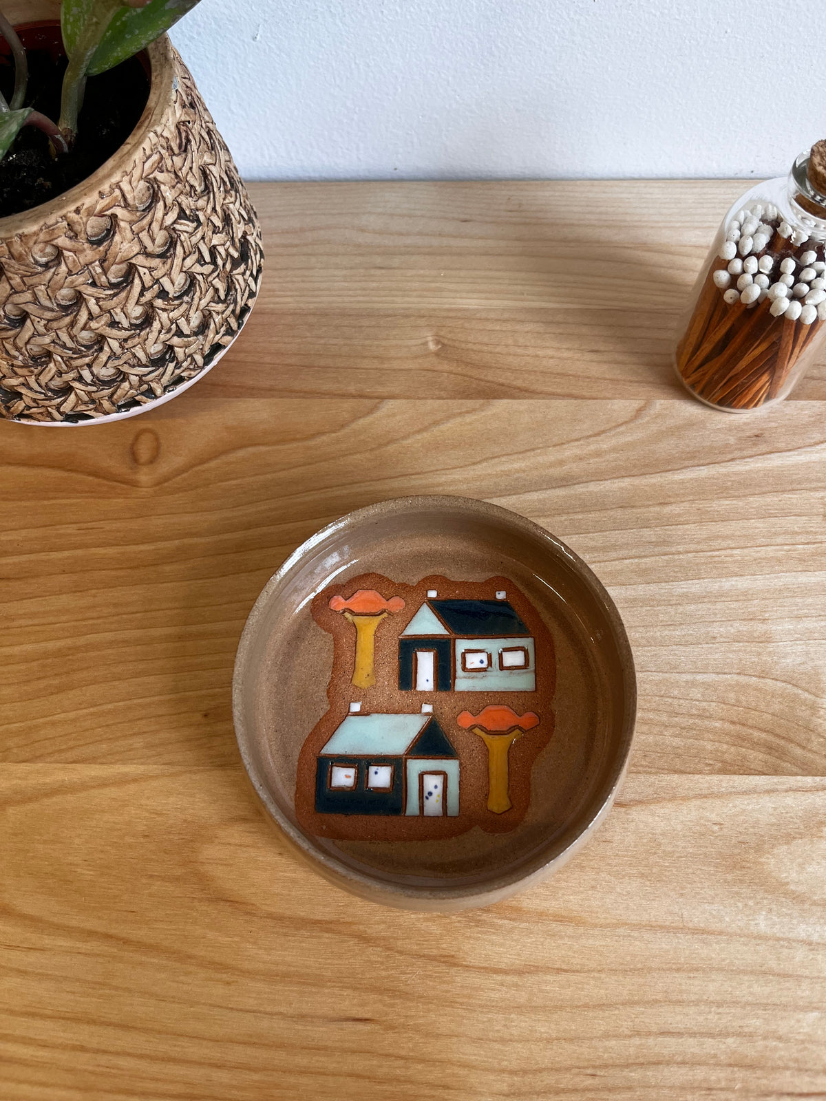 Quilt Trinket Dish -62-