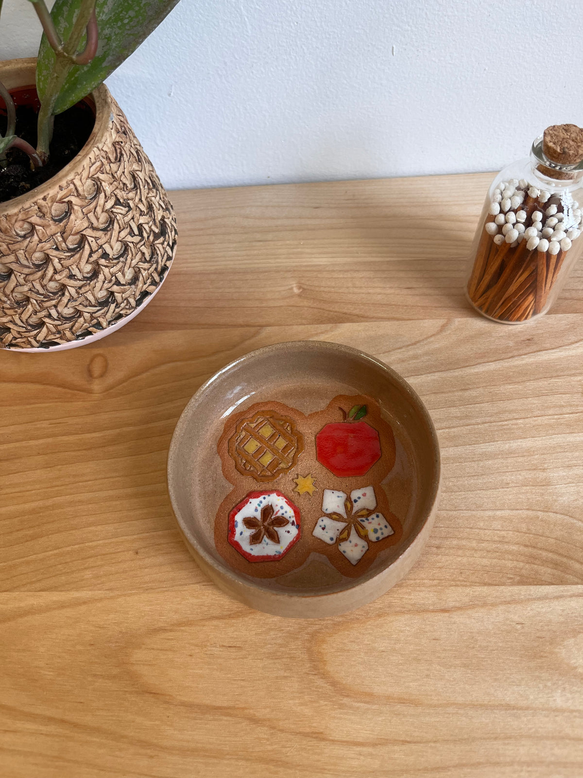 Quilt Trinket Dish -65-