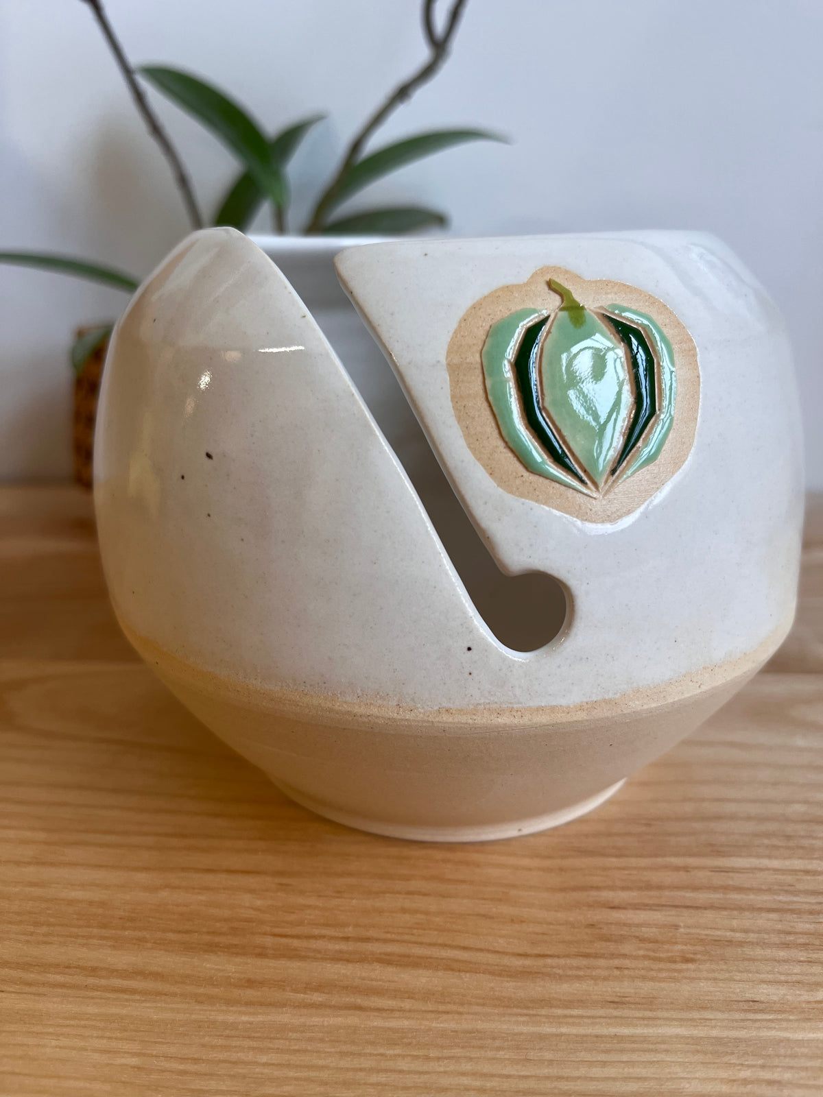 Fall Quilt Yarn Bowl -67-