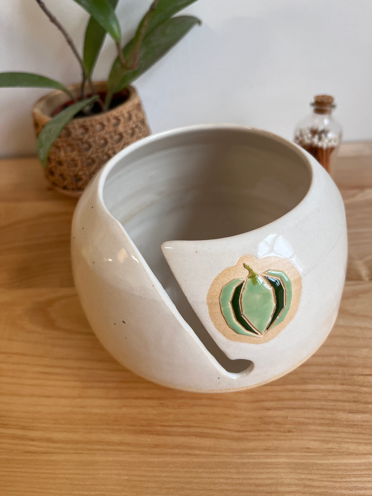 Fall Quilt Yarn Bowl -67-