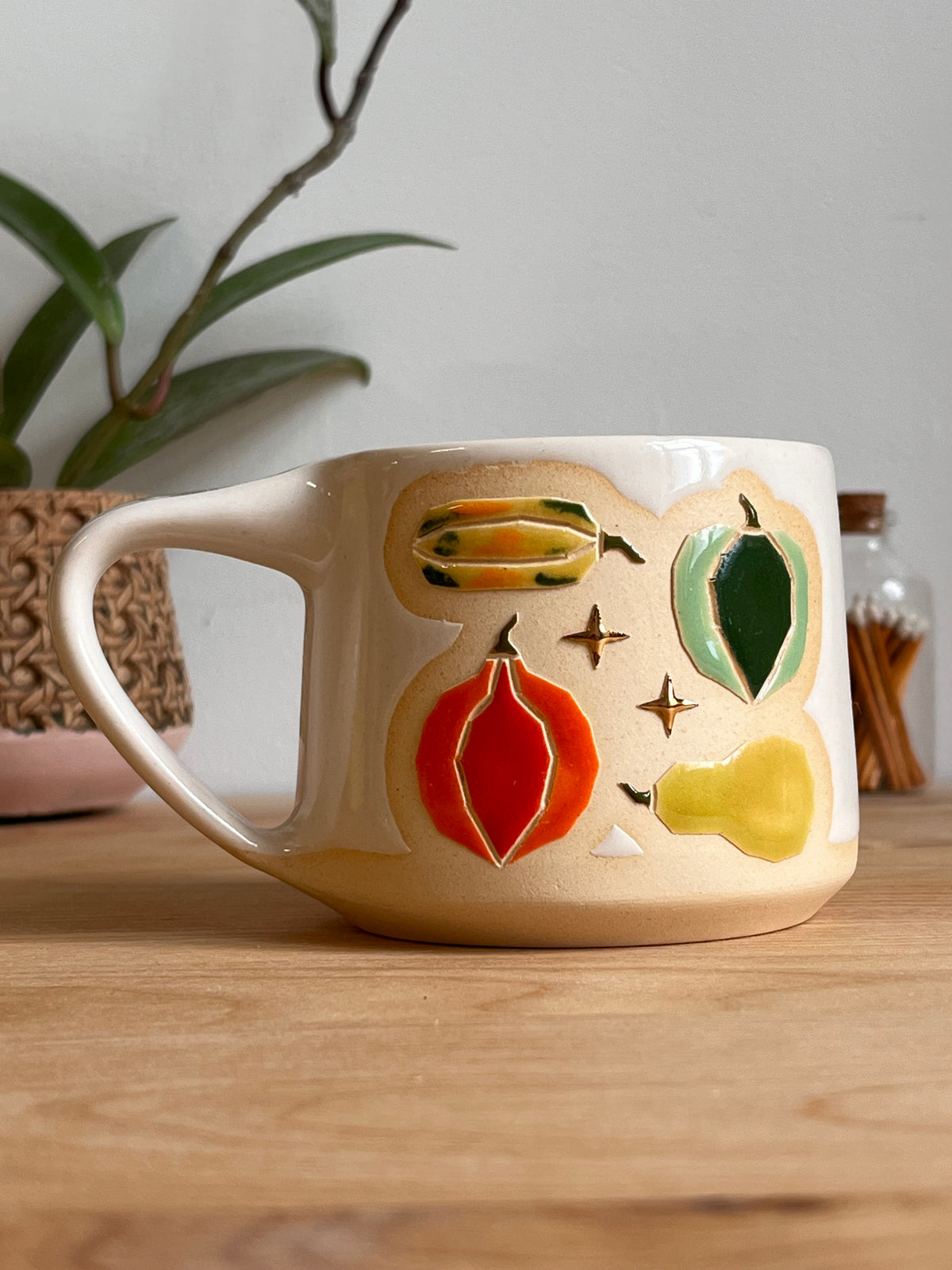 Shortie Fall Quilt Mug -12-