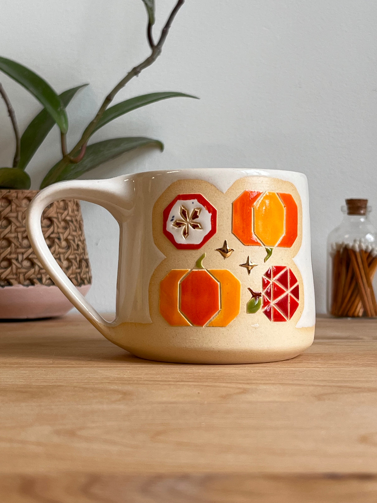 Shortie Fall Quilt Mug -17-